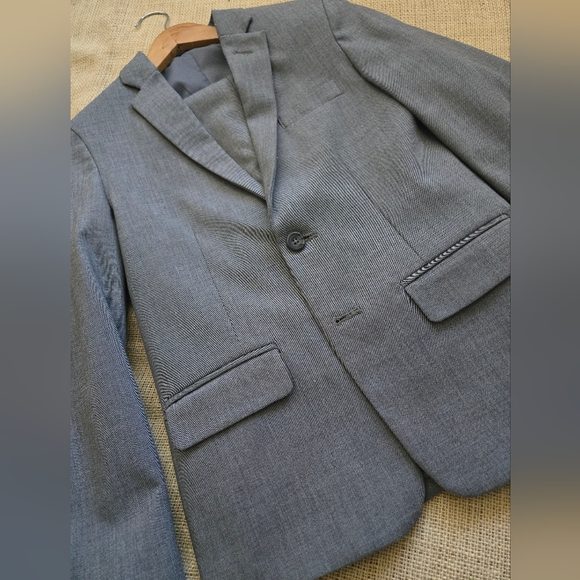 Boys Chaps size 10 Reg Grey Dress suit